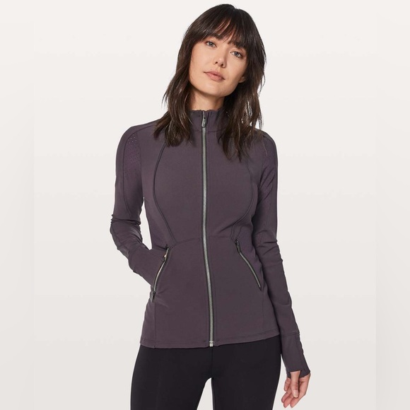 lululemon athletica Jackets & Blazers - Lululemon Sleek Essentials Jacket boysenberry 12